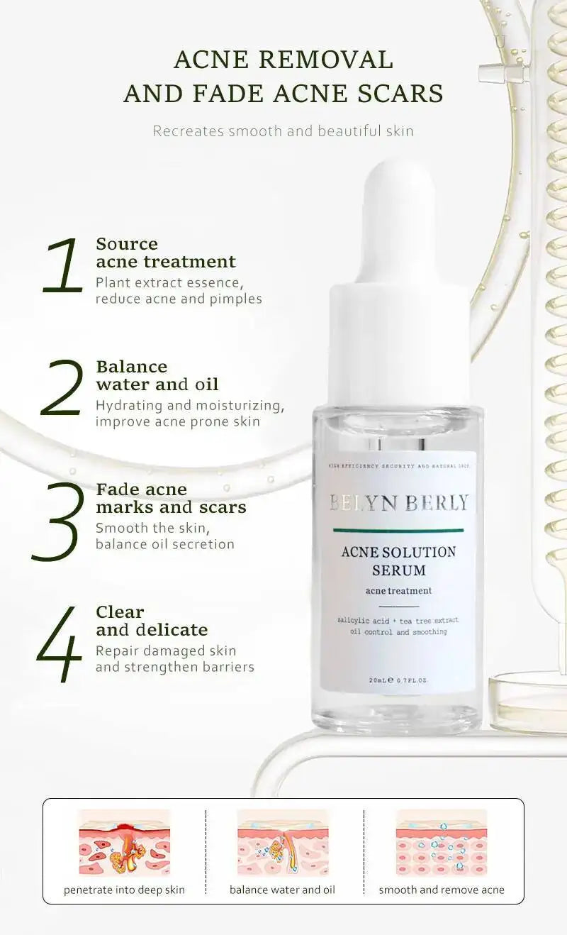 BELYN BERLY – Brighten & Acne Clear serumų rinkinys